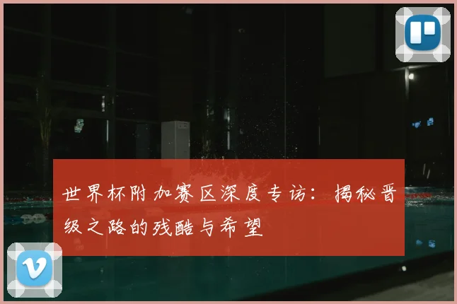 世界杯附加赛区深度专访:揭秘晋级之路的残酷与希望