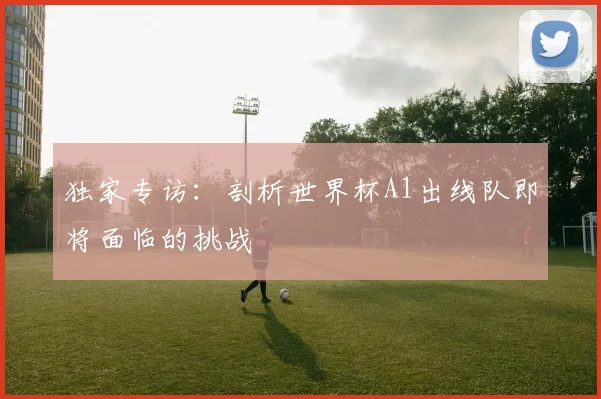 独家专访:剖析世界杯A1出线队即将面临的挑战