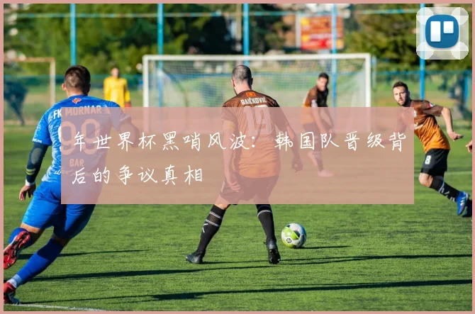 年世界杯黑哨风波:韩国队晋级背后的争议真相